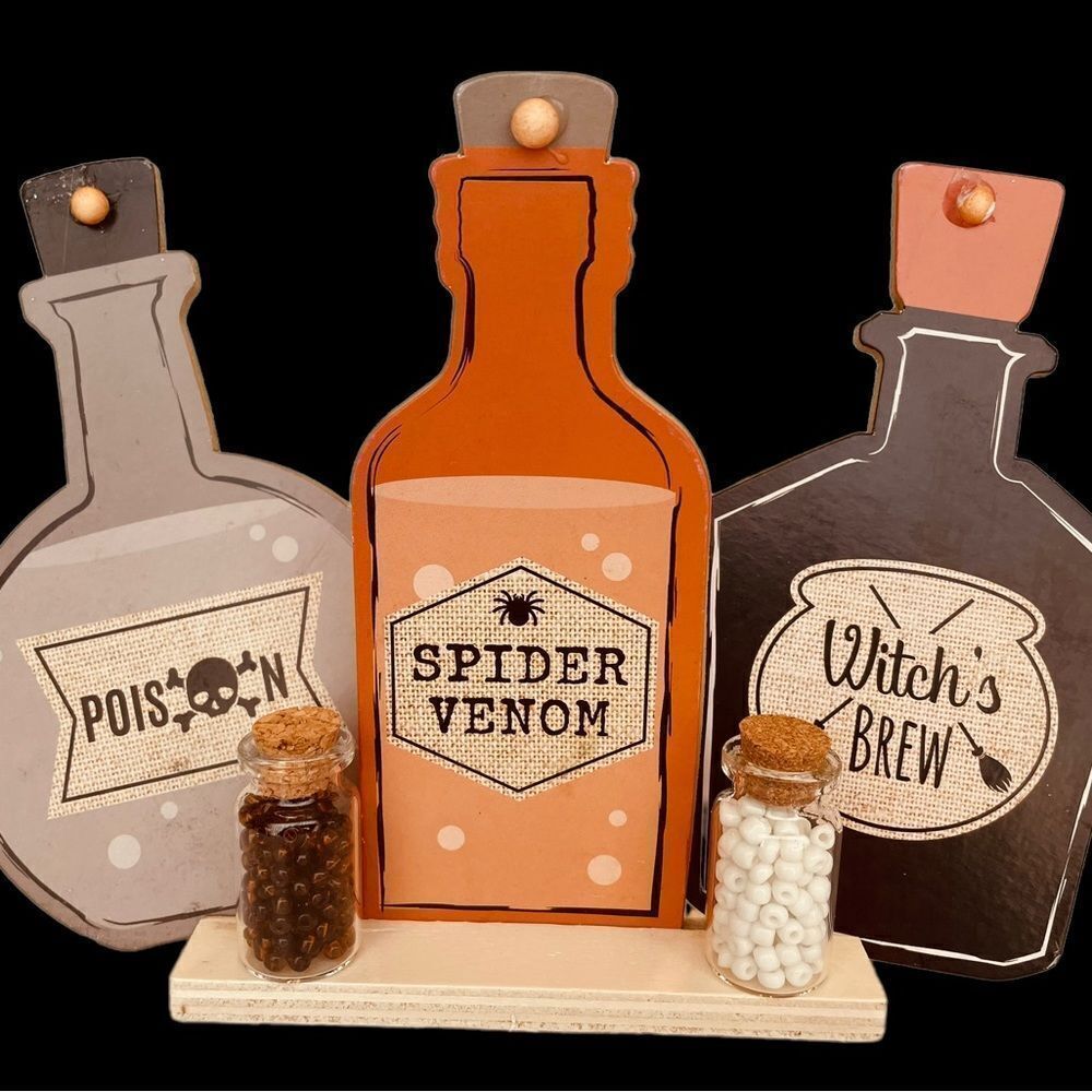 2/$20 SPOOKY HALLOWEEN ELIXIRS, SET OF 5